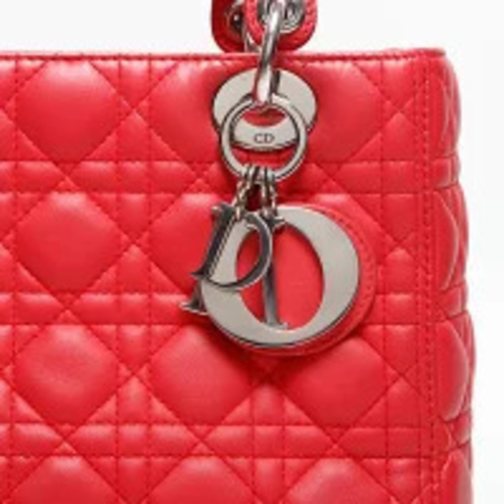 Christian Dior Lady Handbag Pink - Picture 8 of 13